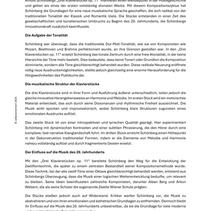 Expressionismus & Neoklassizismus - Arnold Schönberg | Igor Strawinsky