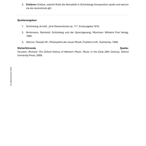 Expressionismus & Neoklassizismus - Arnold Schönberg | Igor Strawinsky