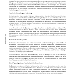 Musiktheater: Musik in außermusikalischen Kontexten - Unterrichtsreihe