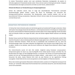 Form- und Strukturanalyse im Kunstunterricht - Unterrichtsmaterial