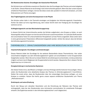 Newtonschen Axiomen: Kreisbewegungen & Drehimpulserhaltung