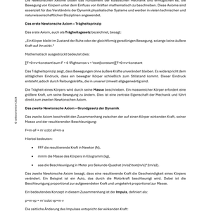 Newtonschen Axiomen: Kreisbewegungen & Drehimpulserhaltung