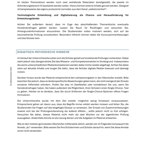 Globale Entwicklungsdisparitäten und Verflechtungen - Unterrichtsreihe
