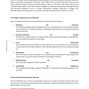 SCAMPER-Methode & Kreativitätstechniken - Unterrichtsreihe