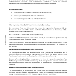 Elektrodynamik - Unterrichtsmaterial SEK II