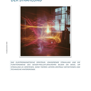 Strahlung: Spektrum der elektromagnetischen Strahlung & Geiger-Müller-Zählrohr - Unterrichtsmaterial