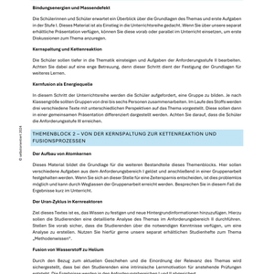 Kernenergie im Unterricht - Uran-Zyklus