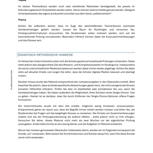 Akustik & Frequenzanalyse in der Physik - Unterrichtsreihe