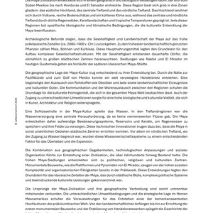 Unterrichtsreihe Maya-Kultur - Geschichte