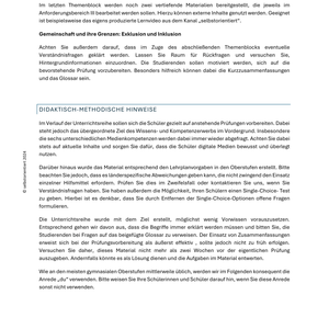 Unterrichtsreihe: Gesellschaftsvertragstheorien und die Gemeinschaft | Macht