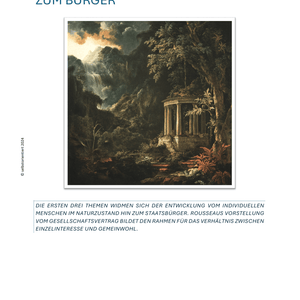 Rousseaus Gesellschaftsvertrag: Philosophie und Praxis - Unterrichtsreihe Ethik