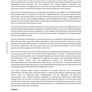 Friedensethik: Ethik in Zeiten des Kriegs - Unterrichtsreihe