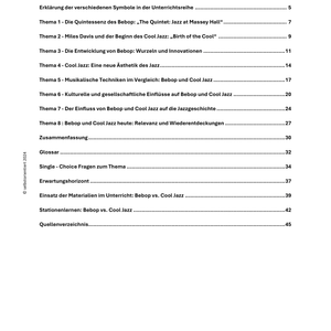 Bepop vs. Cool Jazz - 