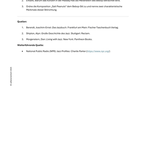 Bepop vs. Cool Jazz - 