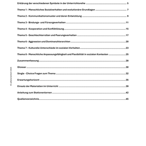 Humanethologie - Unterrichtsreihe SEK II
