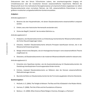 Glaubensdokumente in wissenschaftlicher und persönlicher Aneignung