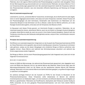 Bauwesen in Chemie | Energieeffizienz in Häusern - SEK II