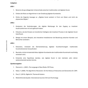 Non-Fungible Tokens (NFTs) & Blockchain-Technologie - Unterrichtsreihe