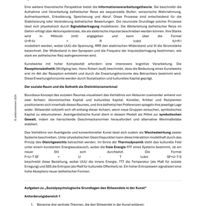 Unterrichtsreihe „Stilwandel in der Kunst: Soziale Netzwerke und ästhetische Normen“