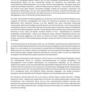 Unterrichtsreihe: Filmanalyse verstehen im Kunstunterricht