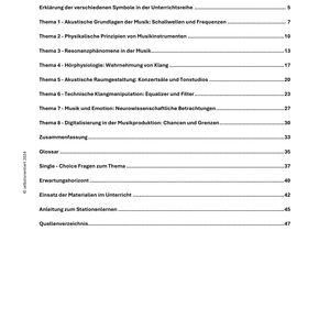 Physik trifft Musik – Unterrichtsreihe zur Klangphysik & Musiktechnik in der Oberstufe
