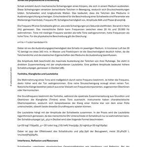 Physik trifft Musik – Unterrichtsreihe zur Klangphysik & Musiktechnik in der Oberstufe