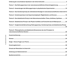 Didaktische Prinzipien in der Musik – Unterrichtsreihe für die Oberstufe (SEK II)