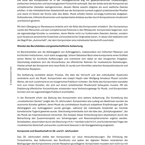 Komponistenbilder im Wandel – Unterrichtsreihe zur Rezeptionsgeschichte in der Oberstufe