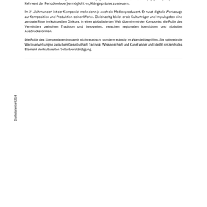 Komponistenbilder im Wandel – Unterrichtsreihe zur Rezeptionsgeschichte in der Oberstufe