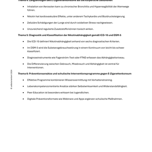 Unterrichtsreihe: Abhängigkeit von Vapes - Entwöhnung & Prävention