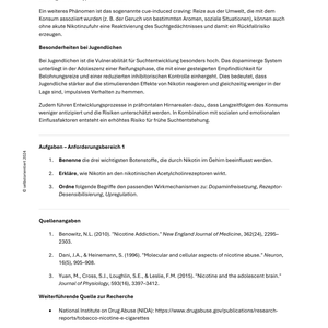 Unterrichtsreihe: Abhängigkeit von Vapes - Entwöhnung & Prävention