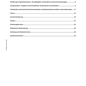 Hypothesentests & Fehlerarten – Komplette Unterrichtsreihe SEK II