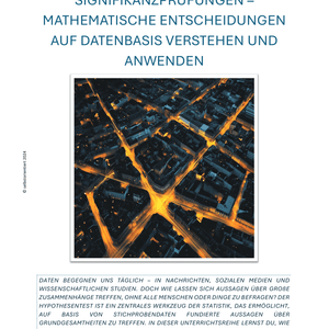 Hypothesentests & Fehlerarten – Komplette Unterrichtsreihe SEK II