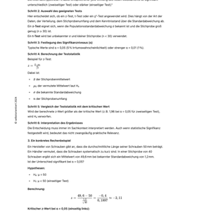 Hypothesis Testing & Errors – Full Statistics Unit (Grades 11–12)