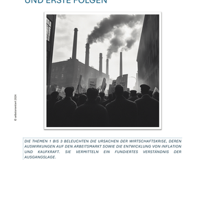 Wirtschaftskrise in Deutschland - Was ist 2025 & 2026 zu befürchten? - Unterrichtsmaterial