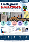 Landtagswahl Sachsen-Anhalt 2026 – Wahlergebnis analysieren | Unterrichtspaket Sek II mit Klausur