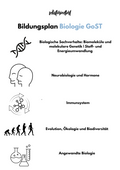 Bildungsplan Biologie in der GoST - Baden-Württemberg für Basis- und Leistungsfach