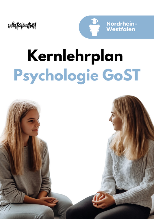 Kernlehrplan im Fach Psychologie der Sekundarstufe II in NRW