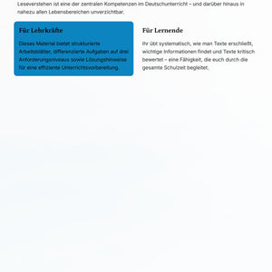 Leseverstehen Klasse 7 komplett – Lesestrategien, Texte & Analyse sicher meistern