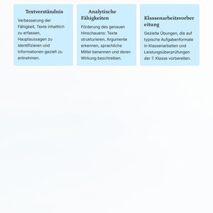 Leseverstehen Klasse 7 komplett – Lesestrategien, Texte & Analyse sicher meistern