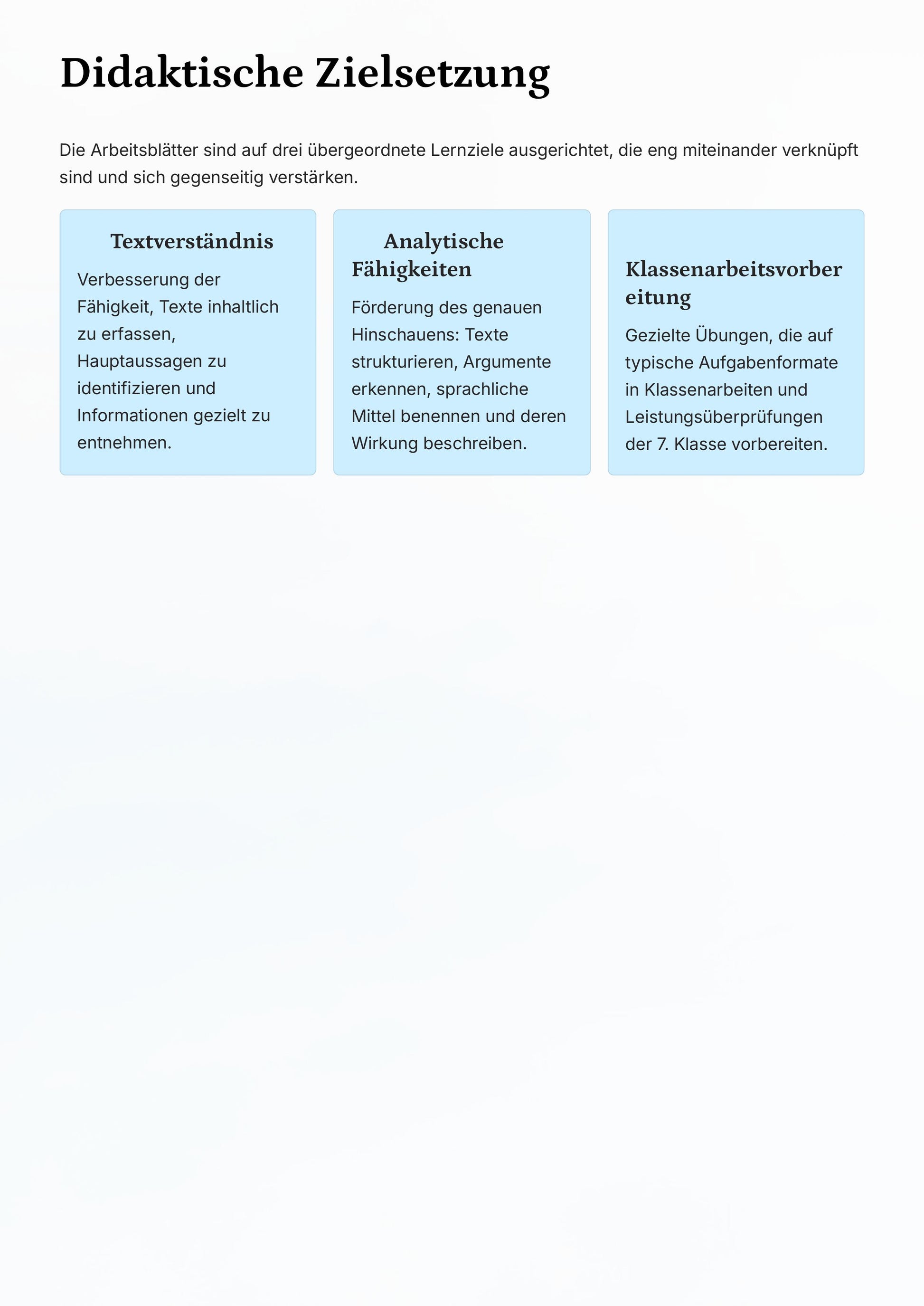 Leseverstehen Klasse 7 komplett – Lesestrategien, Texte & Analyse sicher meistern