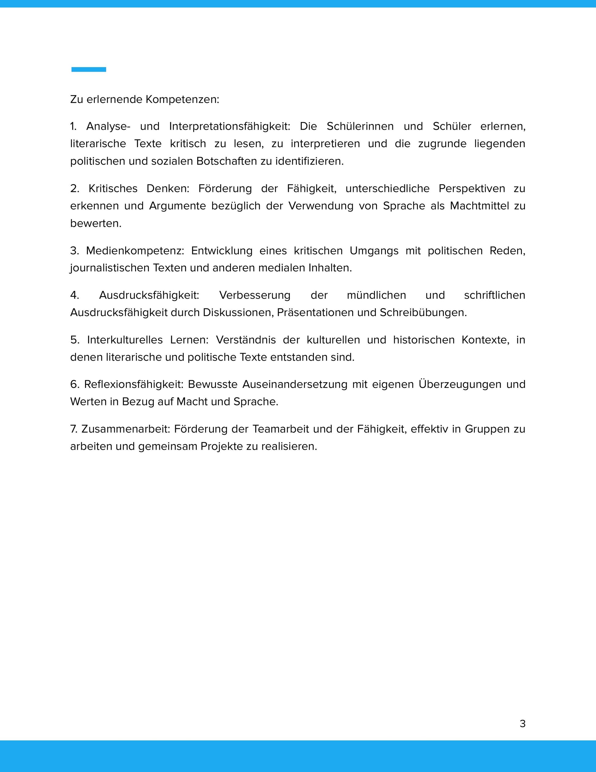 Literatur und Macht – Sprache als politisches Werkzeug im Unterricht (Sek II)
