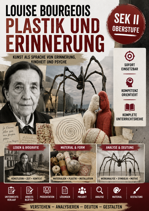 Louise Bourgeois – Plastik und Erinnerung