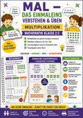 Mal – das Einmaleins verstehen & üben | Multiplikation | Mathematik Klasse 2/3