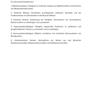 Medien, politische Polarisierung & öffentliche Meinung – Unterrichtsmaterial Sek II