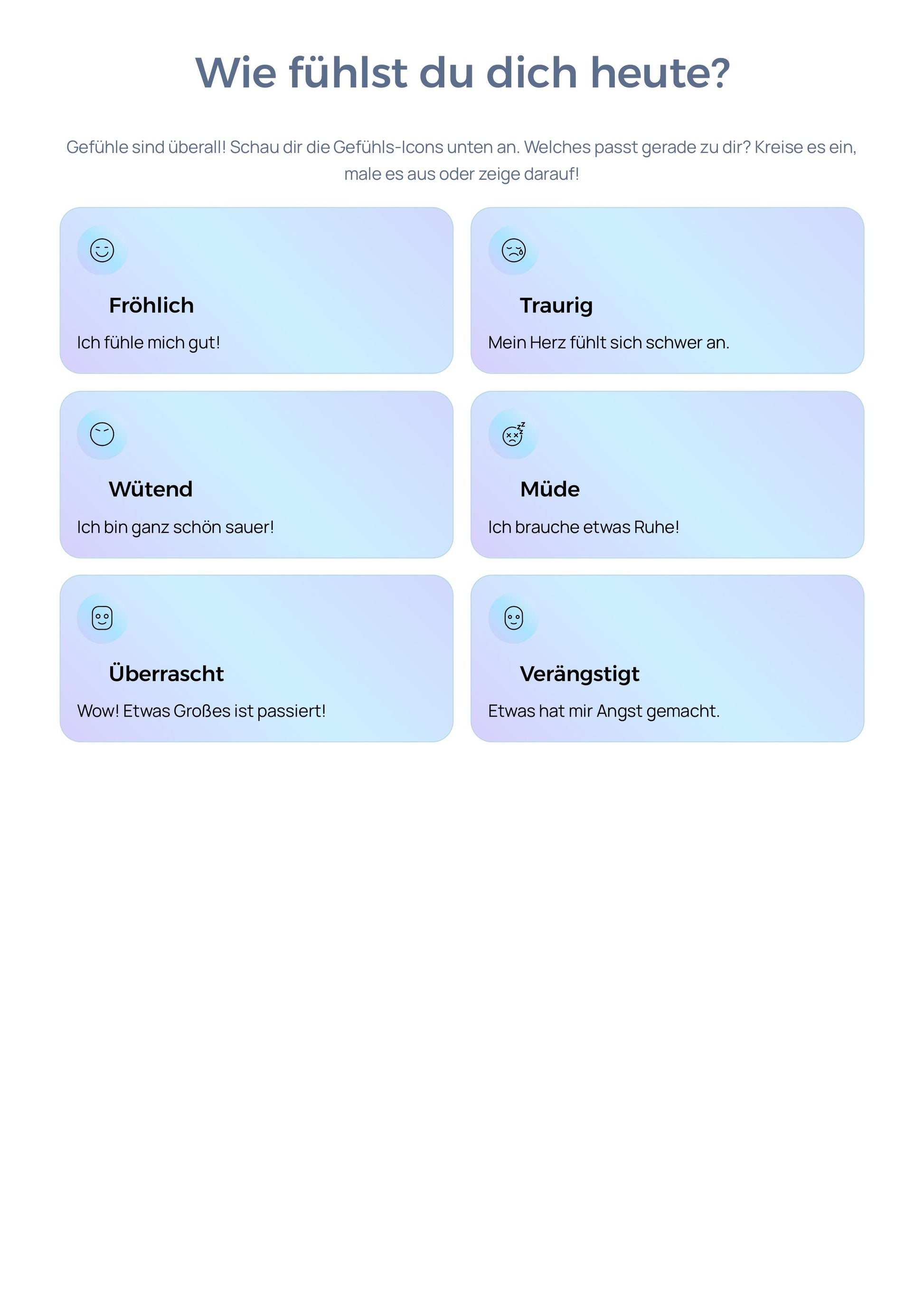 Mein Gefühlsjournal – SEL Journal & Schreibanregungen für K–2 | 60 Seiten