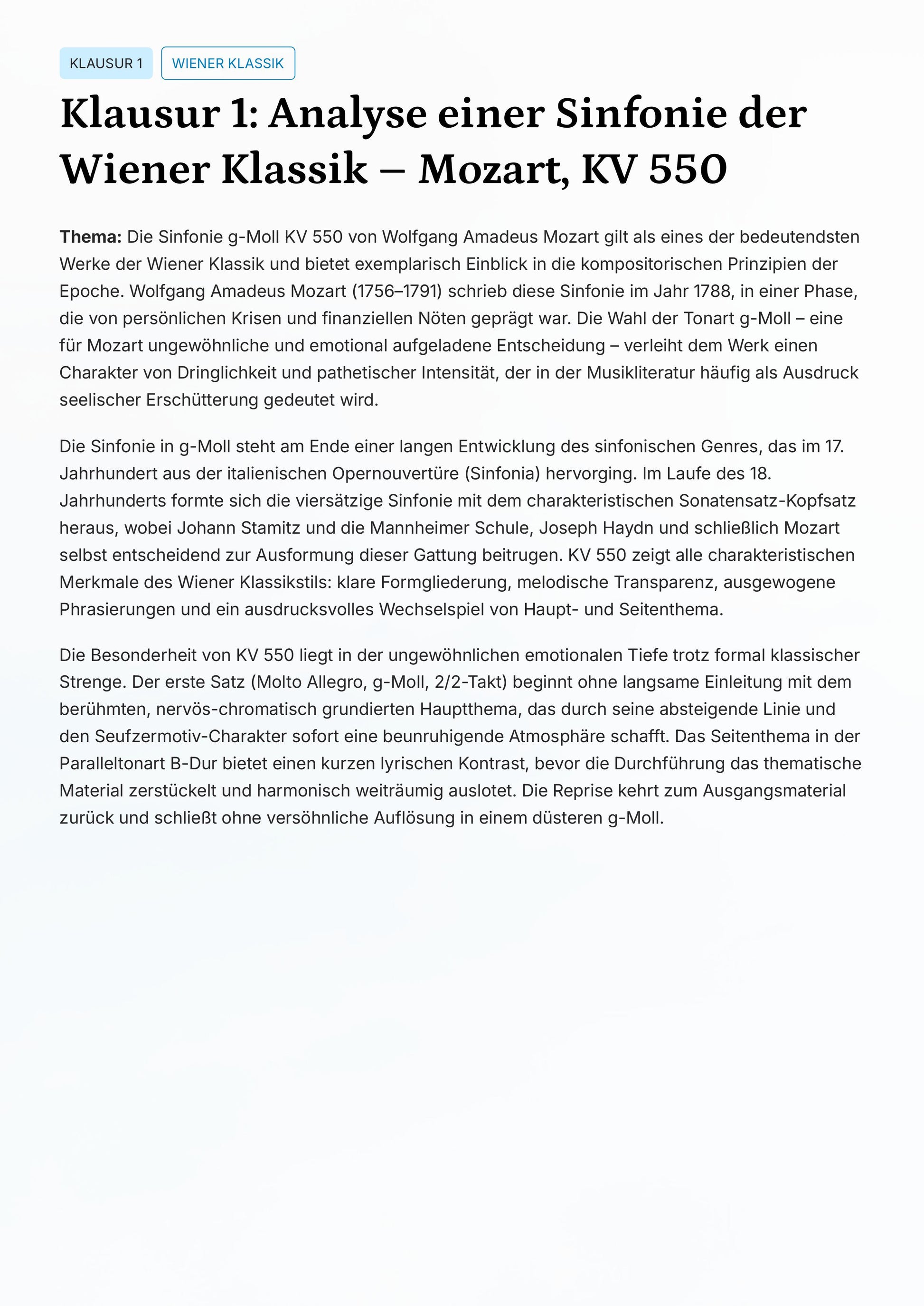 Musik Abitur 2026 – 15 vollständige Klausuren mit Lösungen