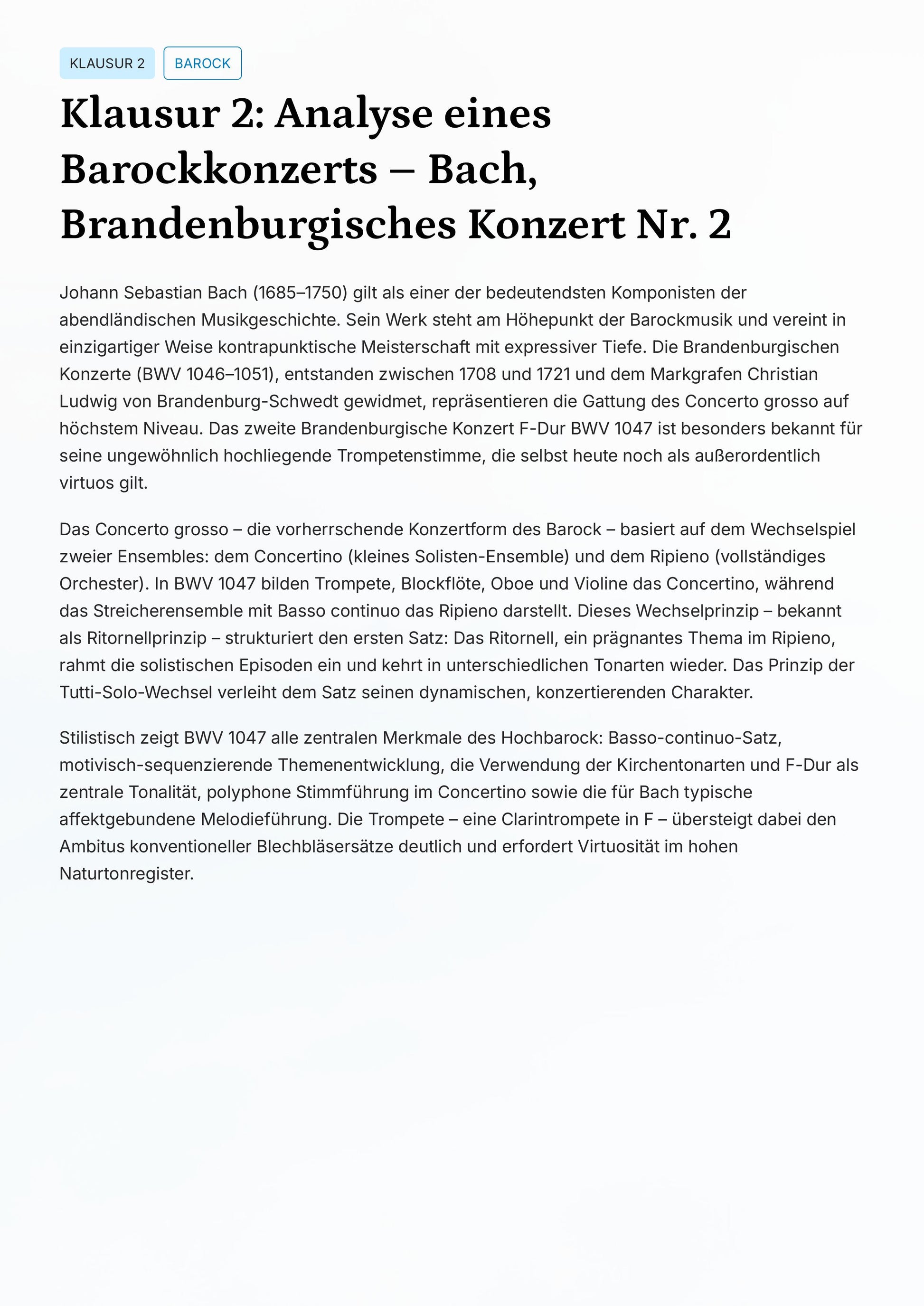 Musik Abitur 2026 – 15 vollständige Klausuren mit Lösungen