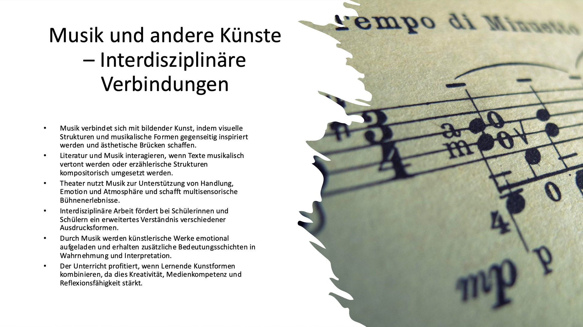 Musikgeschichte, Theorie, Klangkunst, Medien & Gesellschaft - Präsentationen im Sparpaket