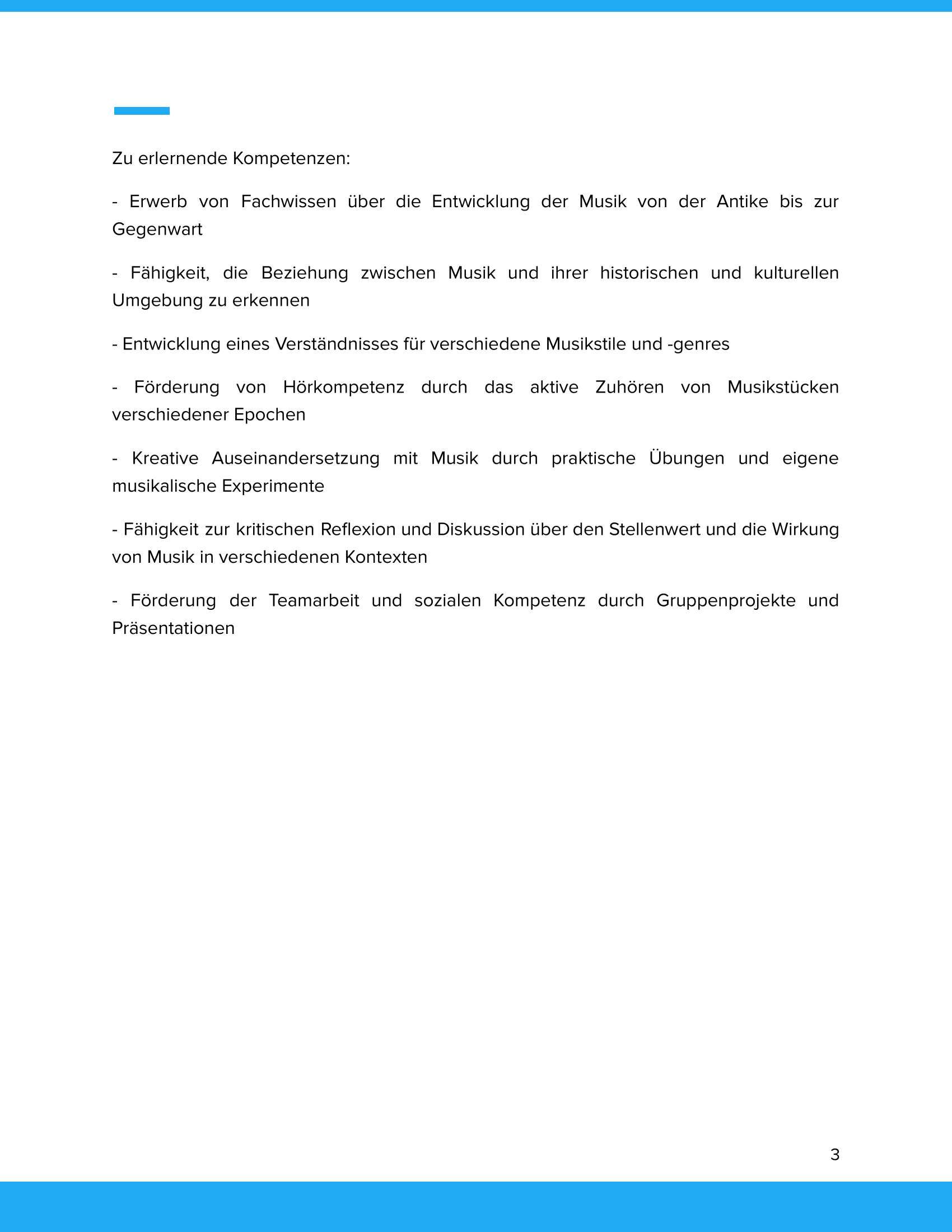 Musik im Wandel der Zeit – Unterrichtsmaterial Historischer Längsschnitt Sekundarstufe